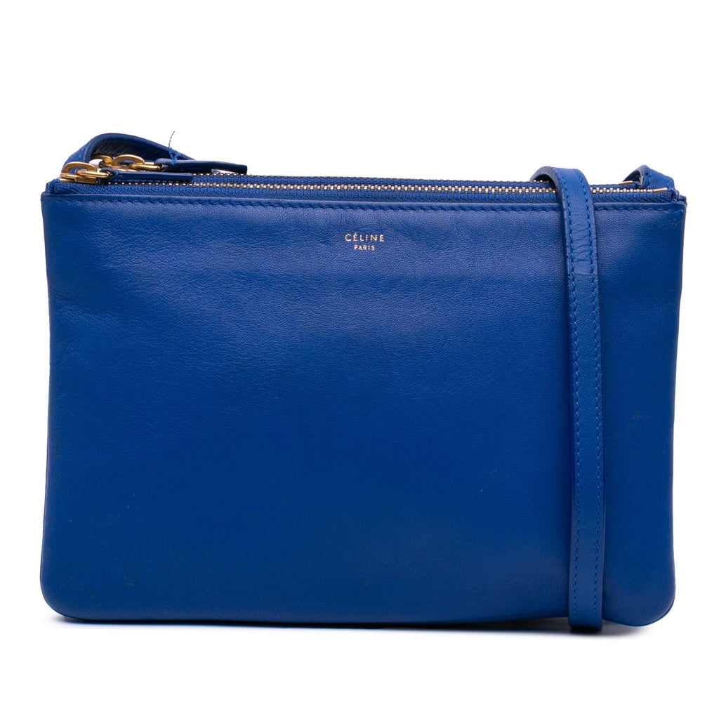 Celine Small Lambskin Trio Crossbody