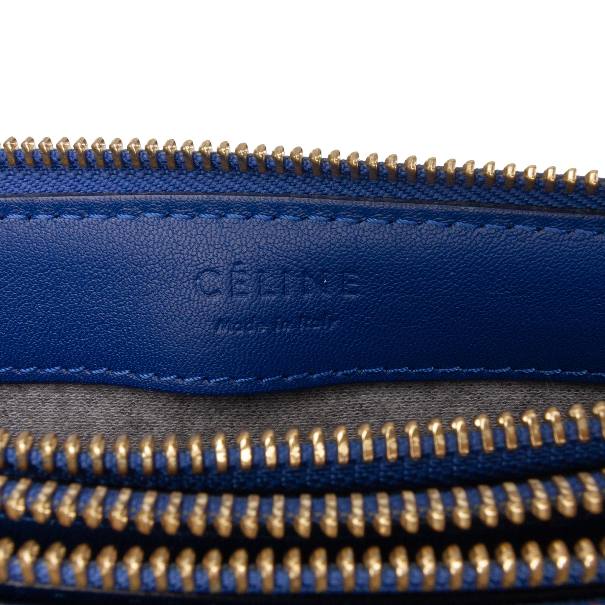 Celine Small Lambskin Trio Crossbody