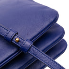 Celine Small Lambskin Trio Crossbody