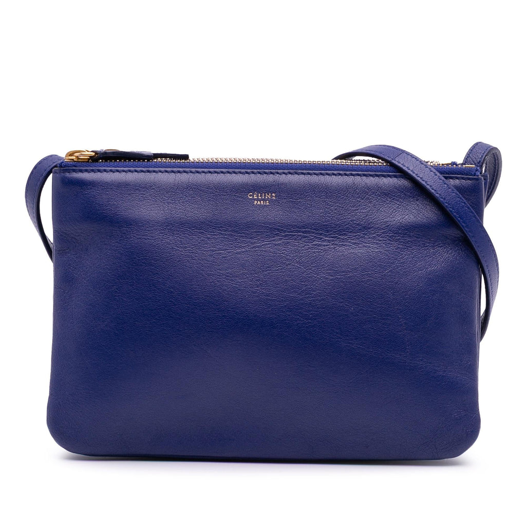 Celine Small Lambskin Trio Crossbody
