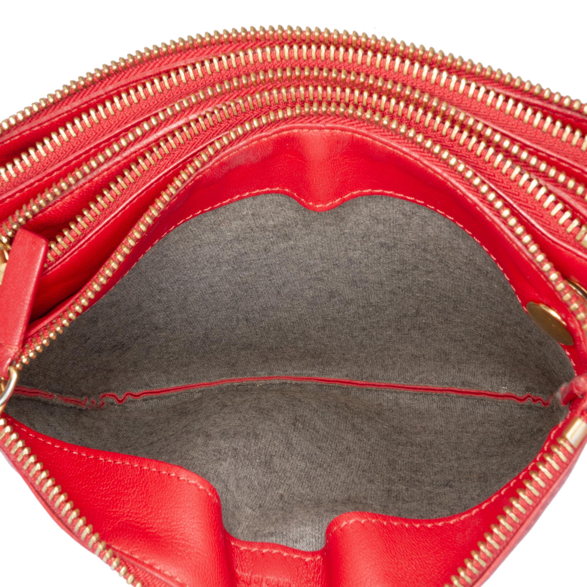 Celine Small Lambskin Trio Crossbody