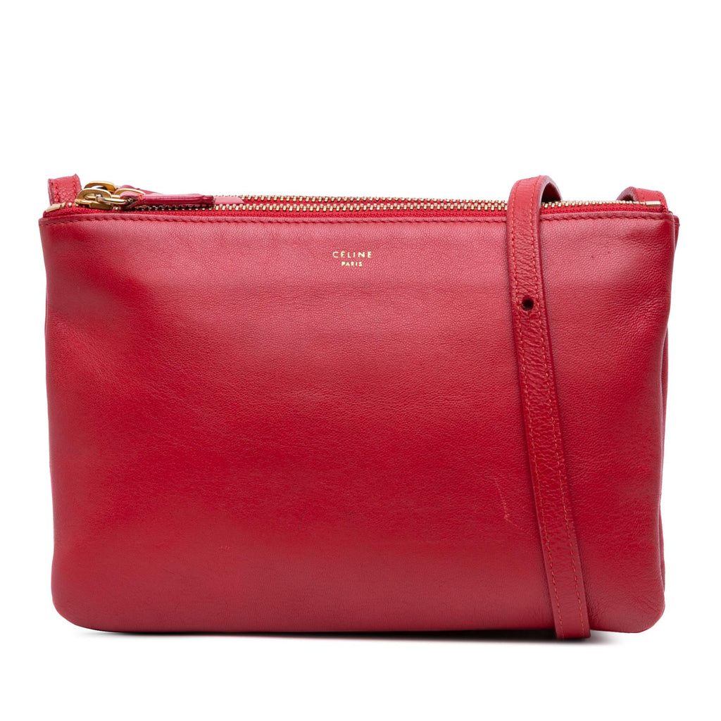 Celine Small Lambskin Trio Crossbody