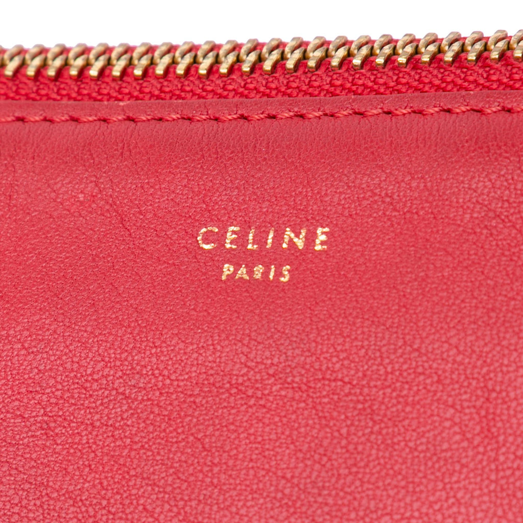 Celine Small Lambskin Trio Crossbody