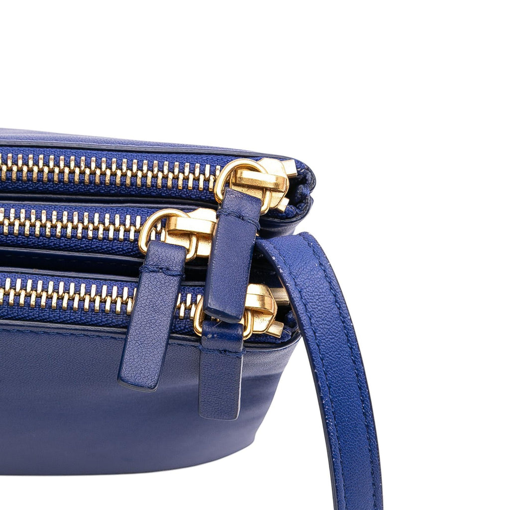 Celine Small Lambskin Trio Crossbody