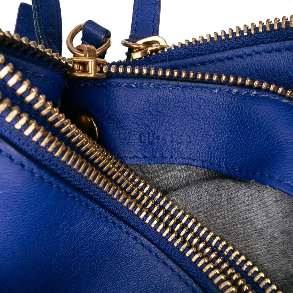 Celine Small Lambskin Trio Crossbody