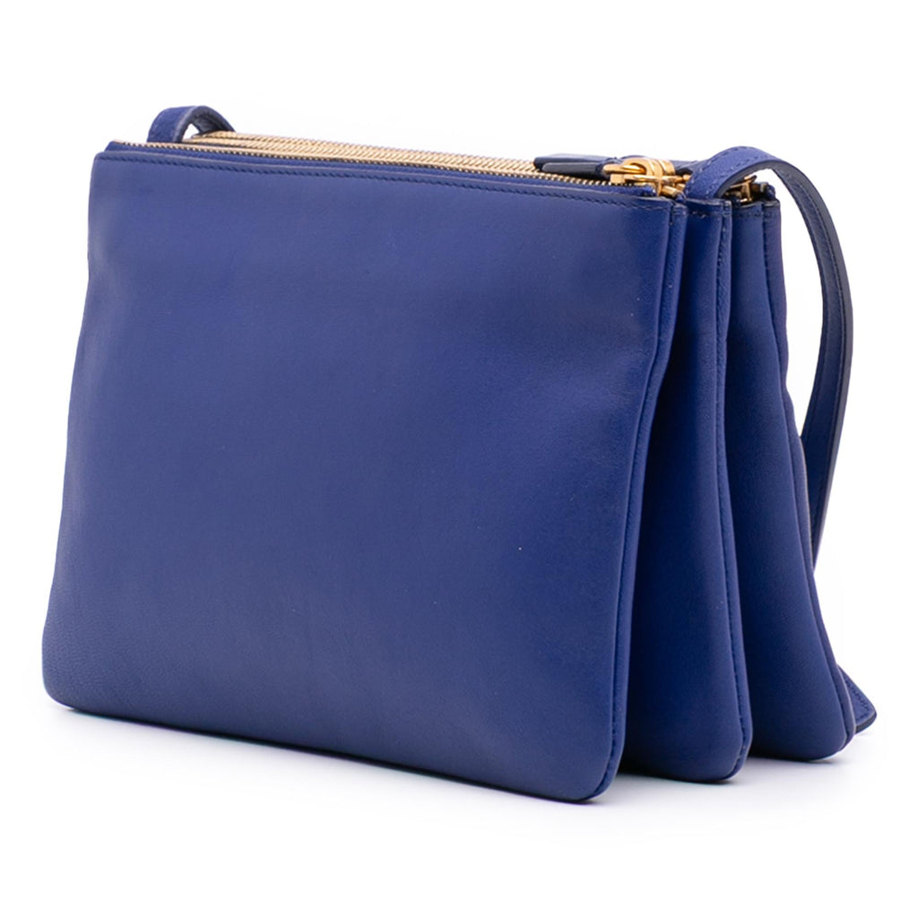 Celine Small Lambskin Trio Crossbody
