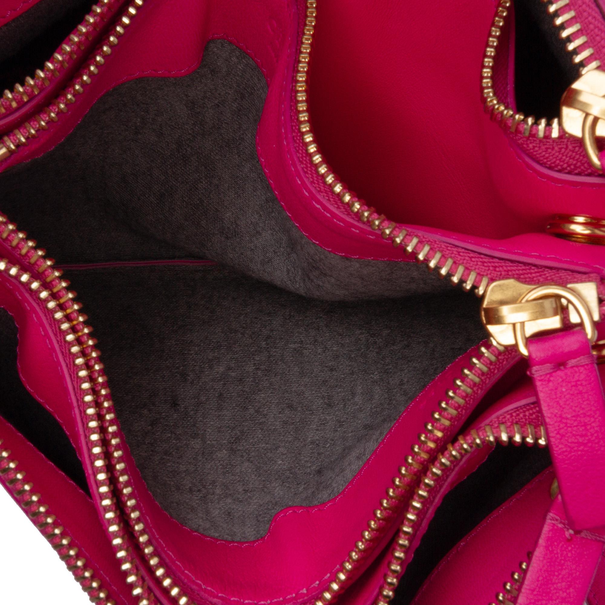 Celine Small Lambskin Trio Crossbody