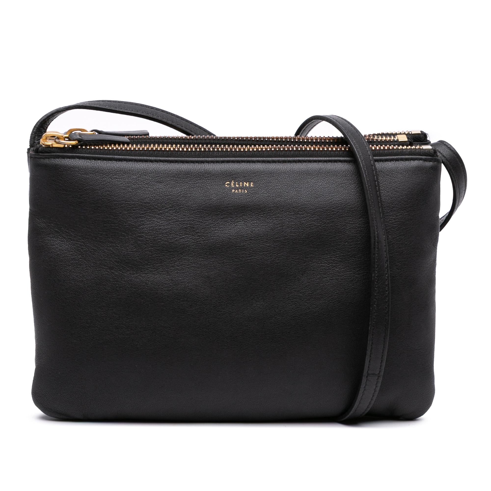 Celine Small Lambskin Trio Crossbody