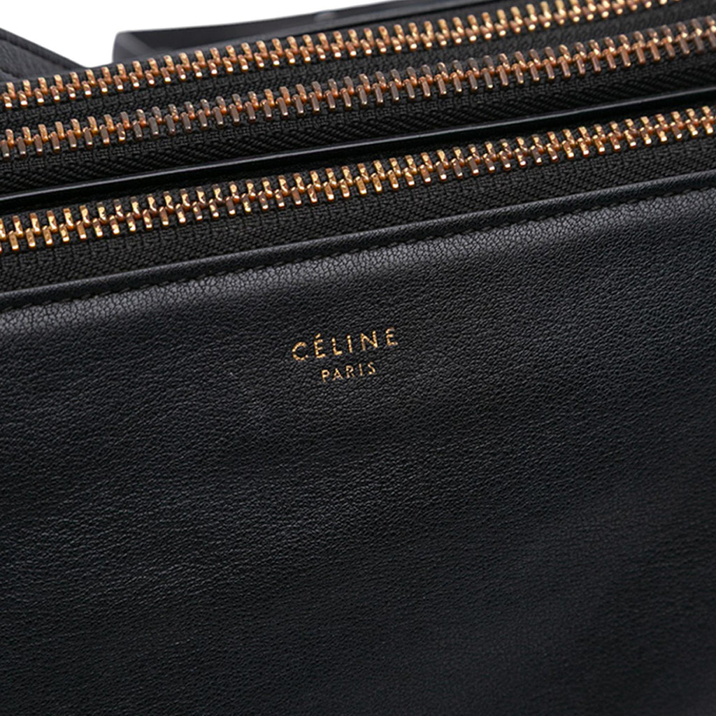 Celine Small Lambskin Trio Crossbody