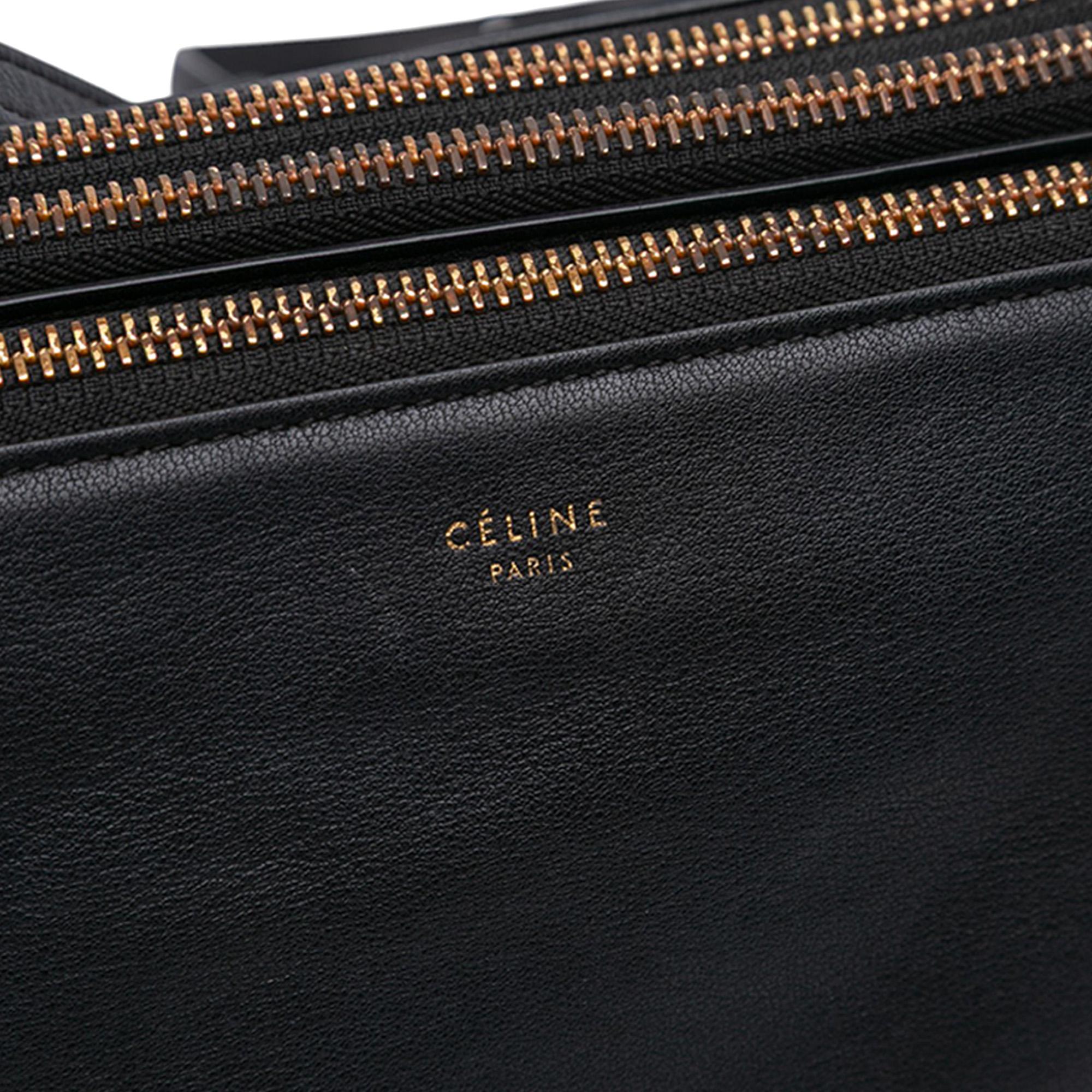 Celine Small Lambskin Trio Crossbody