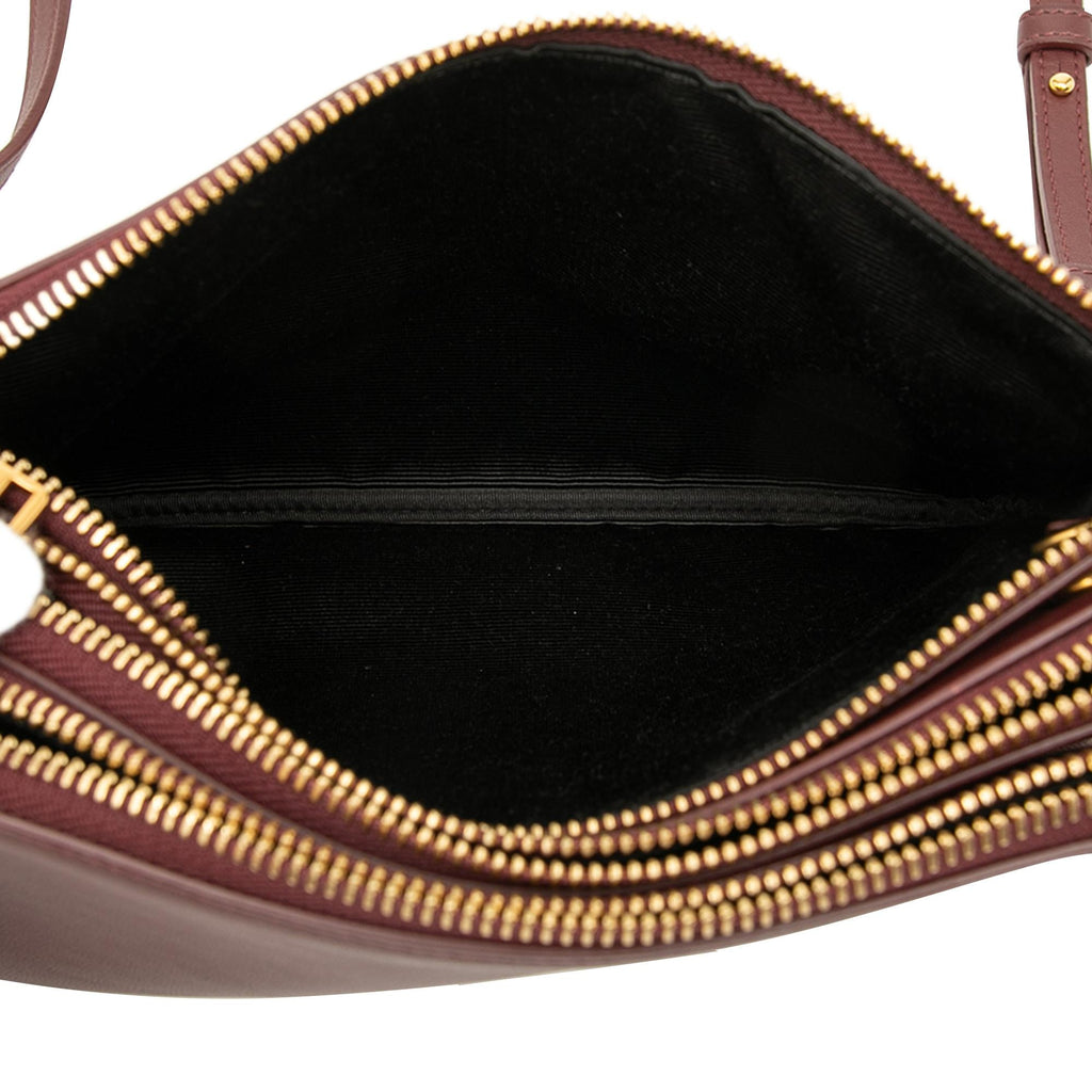 Celine Small Lambskin Trio Crossbody