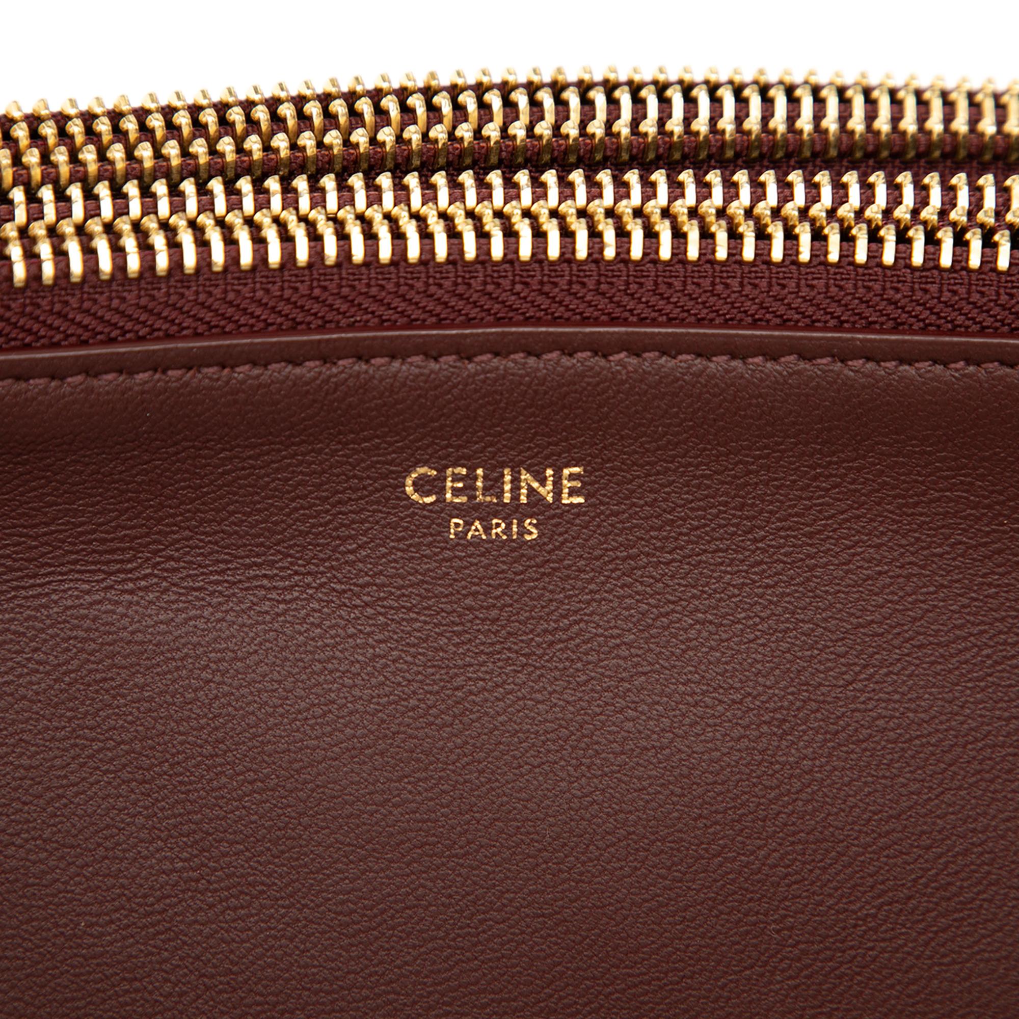 Celine Small Lambskin Trio Crossbody