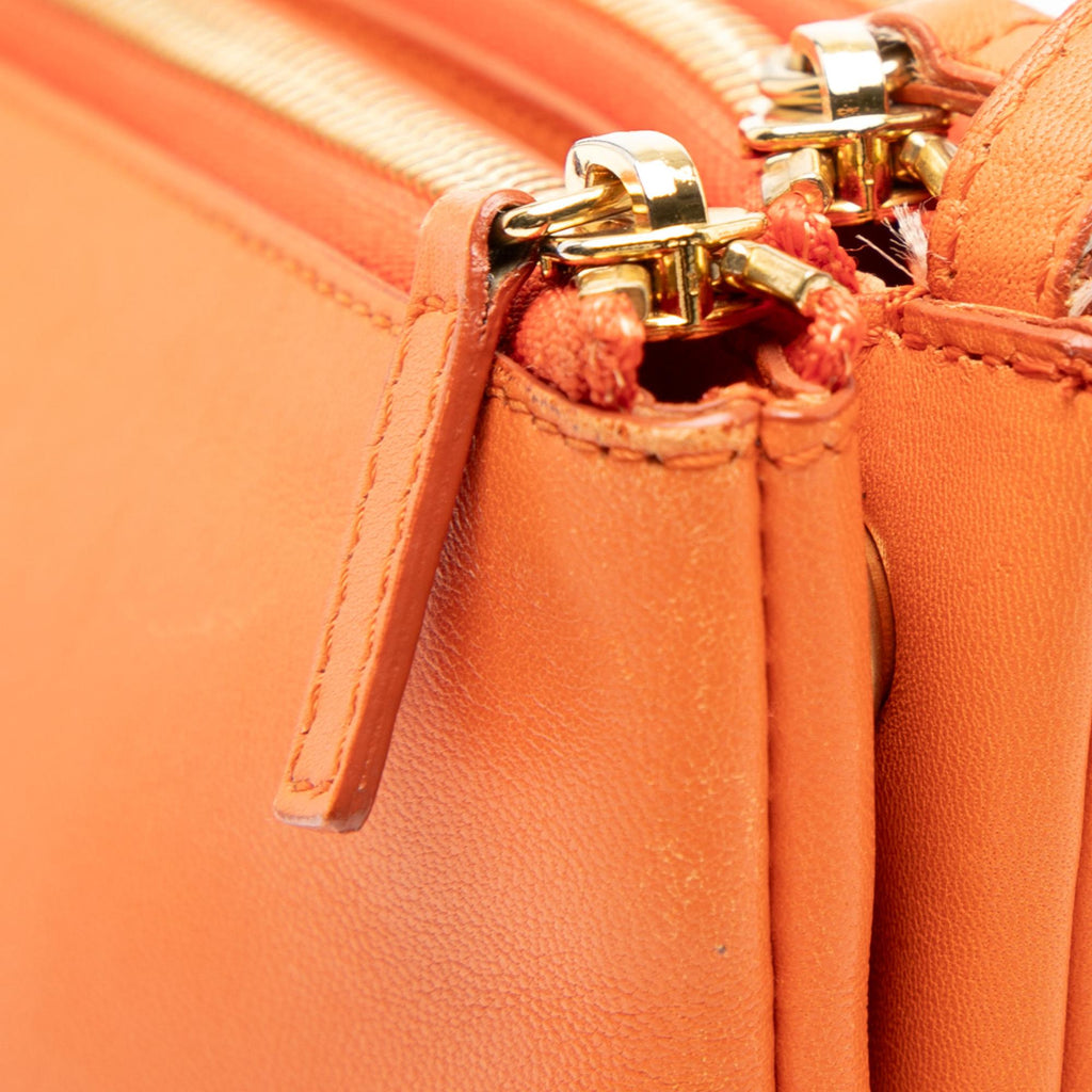 Celine Small Lambskin Trio Crossbody