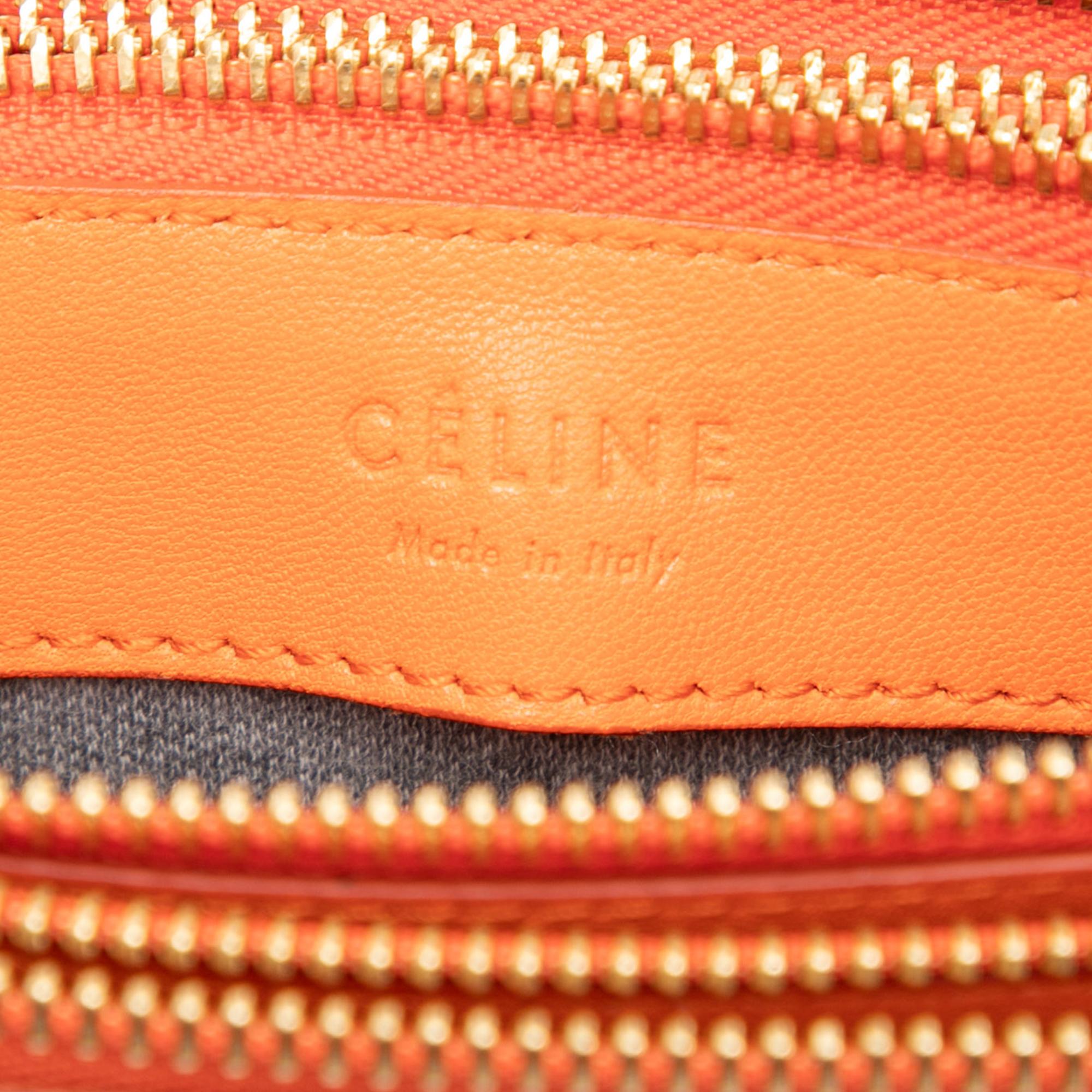 Celine Small Lambskin Trio Crossbody