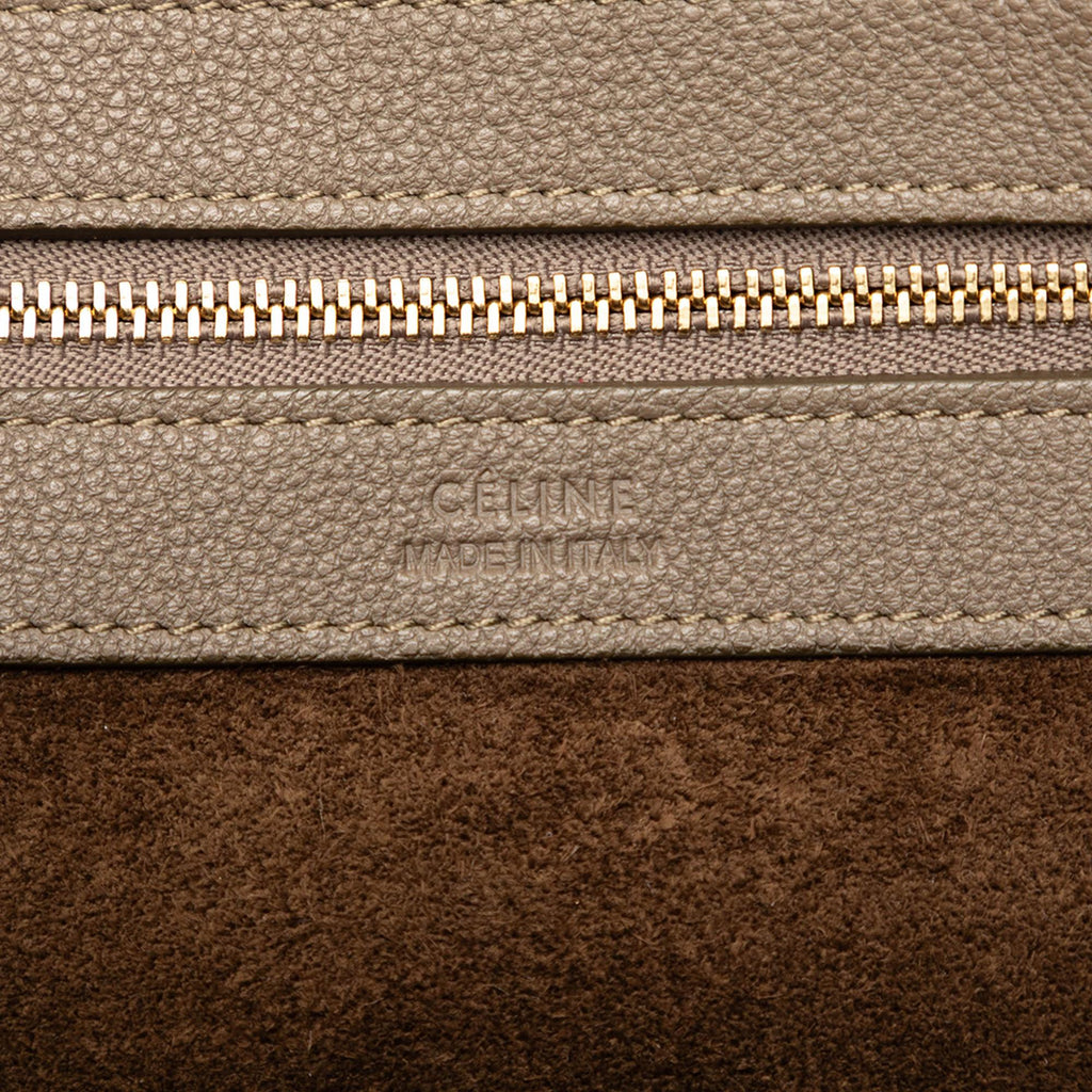 Celine Small Leather Phantom Cabas Tote
