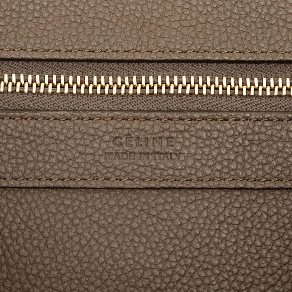 Celine Small Leather Phantom Cabas Tote