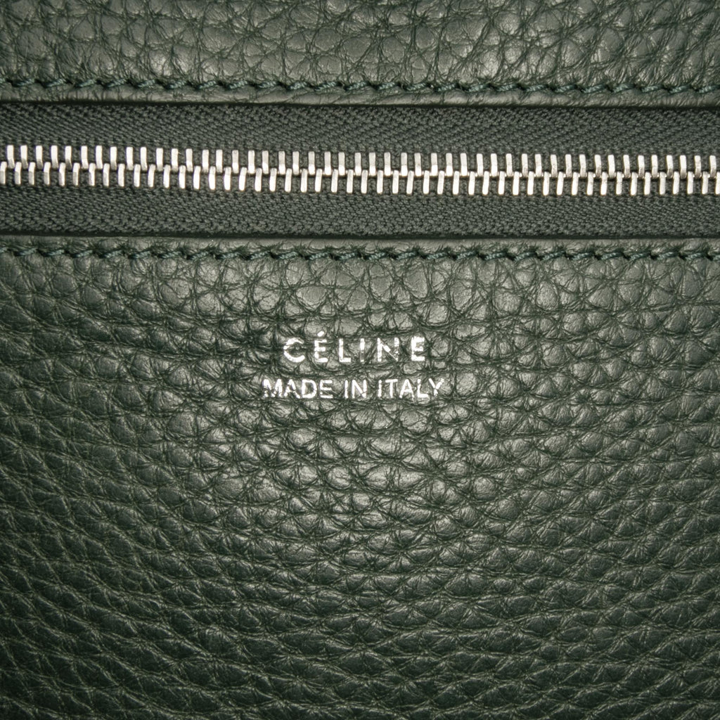Celine Small Leather Seau Sangle Bucket Bag