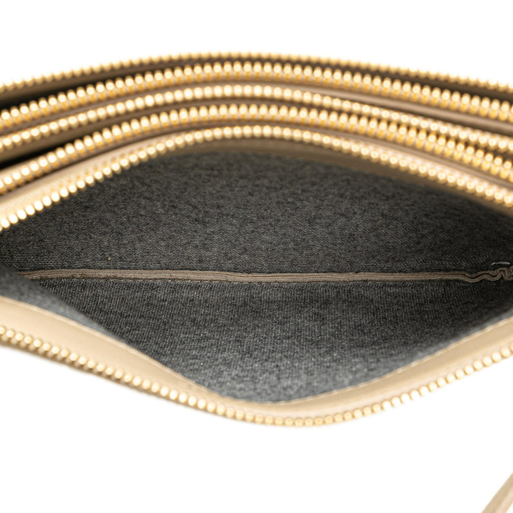 Celine Small Leather Trio Crossbody (SHG-QQxy5Y)
