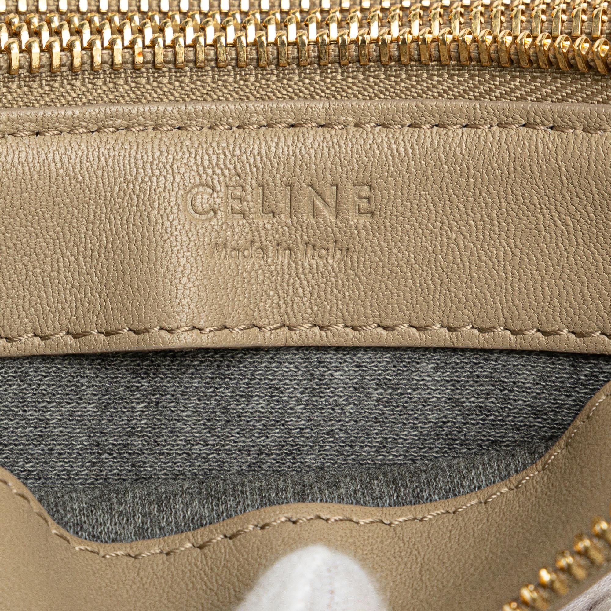Celine Small Leather Trio Crossbody (SHG-QQxy5Y)
