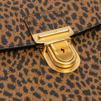 Celine Small Leopard Business Bag