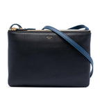 Celine Small Tricolor Lambskin Trio Crossbody