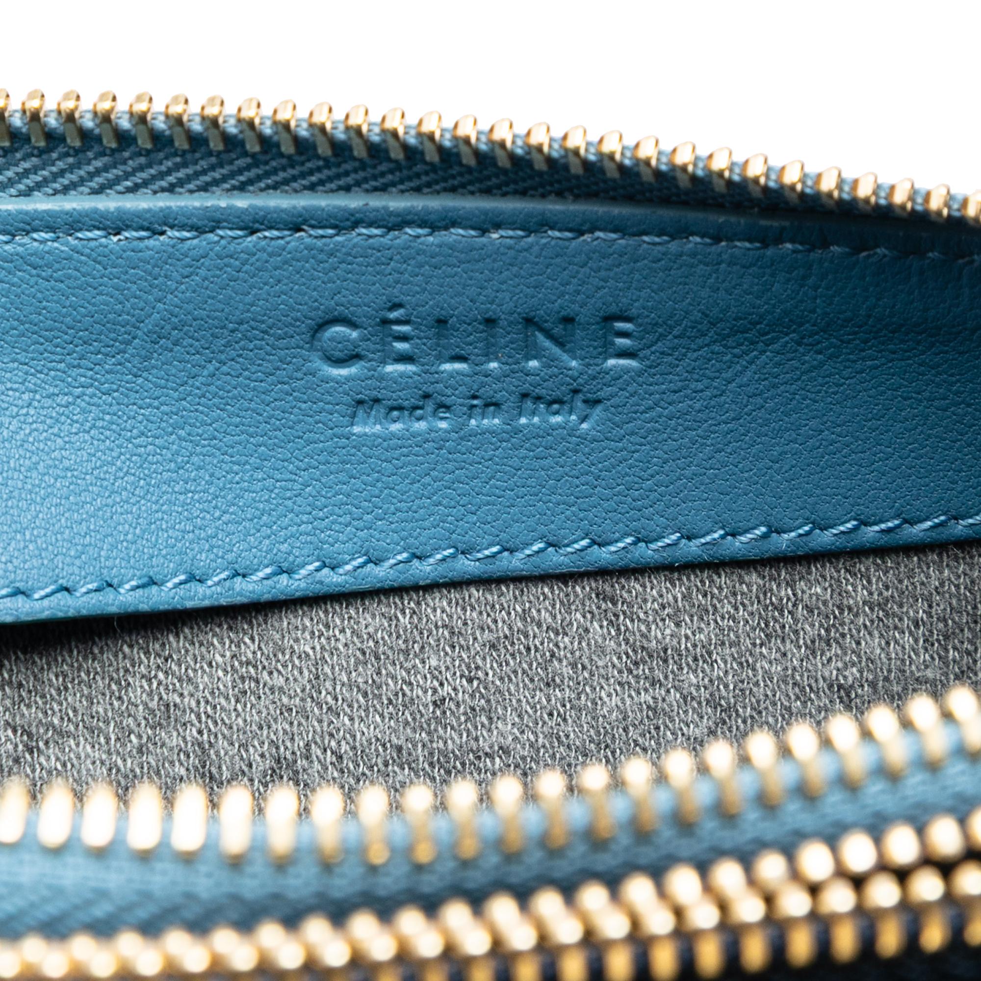 Celine Small Tricolor Lambskin Trio Crossbody