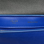 Celine Small Tricolor Leather Trapeze Satchel