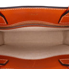 Celine Small Triomphe Canvas Maillon Vertical Cabas Satchel