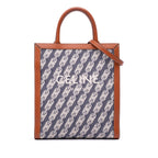 Celine Small Triomphe Canvas Maillon Vertical Cabas Satchel