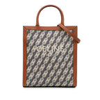 Celine Small Triomphe Canvas Maillon Vertical Cabas Satchel