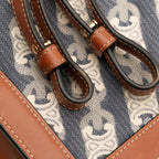 Celine Small Triomphe Canvas Maillon Vertical Cabas Satchel