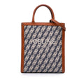 Celine Small Triomphe Canvas Maillon Vertical Cabas Satchel