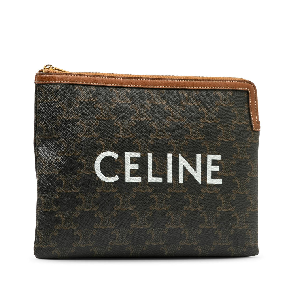 Celine Small Triomphe Clutch Bag