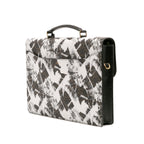 Celine Small Triomphe Coated Canvas Box Cartable Briefcase
