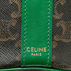 Celine Small Triomphe Coated Canvas Drawstring Bucket Bag