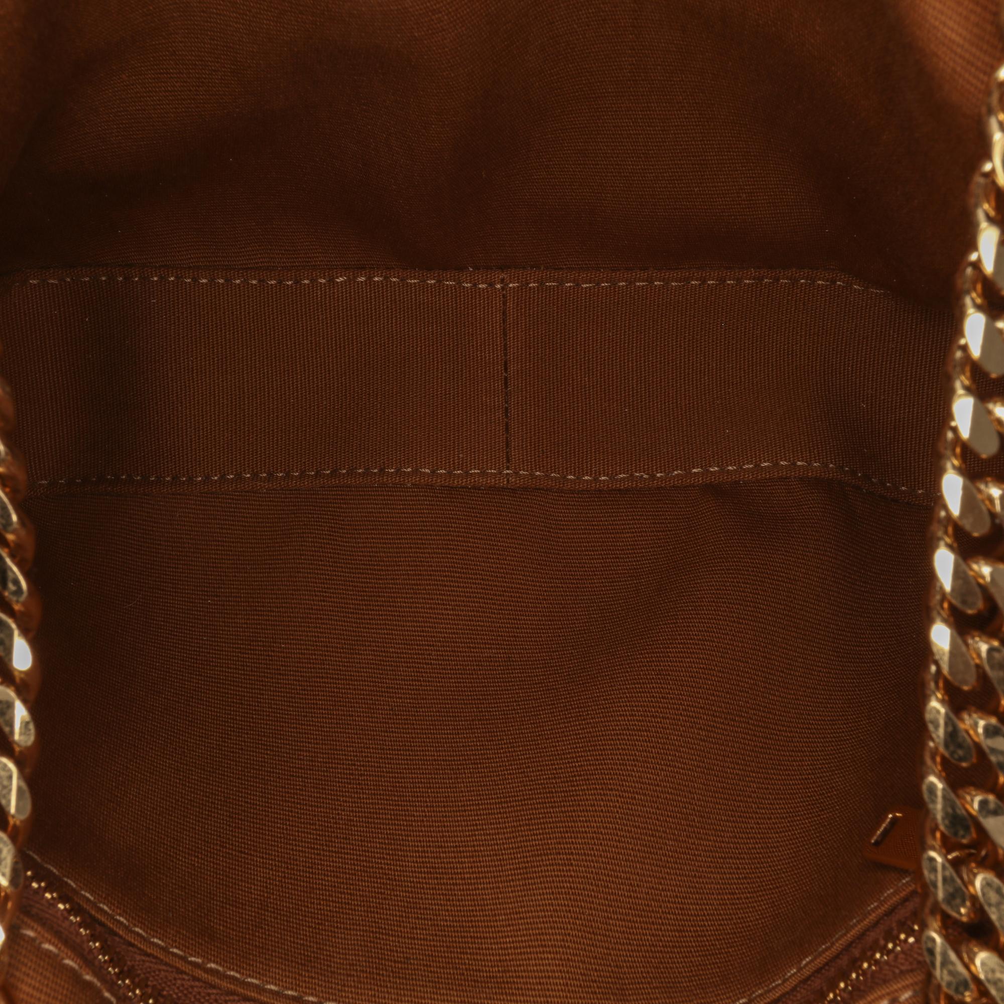 Celine Small Triomphe Coated Canvas Patapans Shoulder Bag