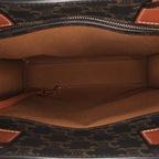 Celine Small Triomphe Coated Canvas Vertical Cabas Satchel