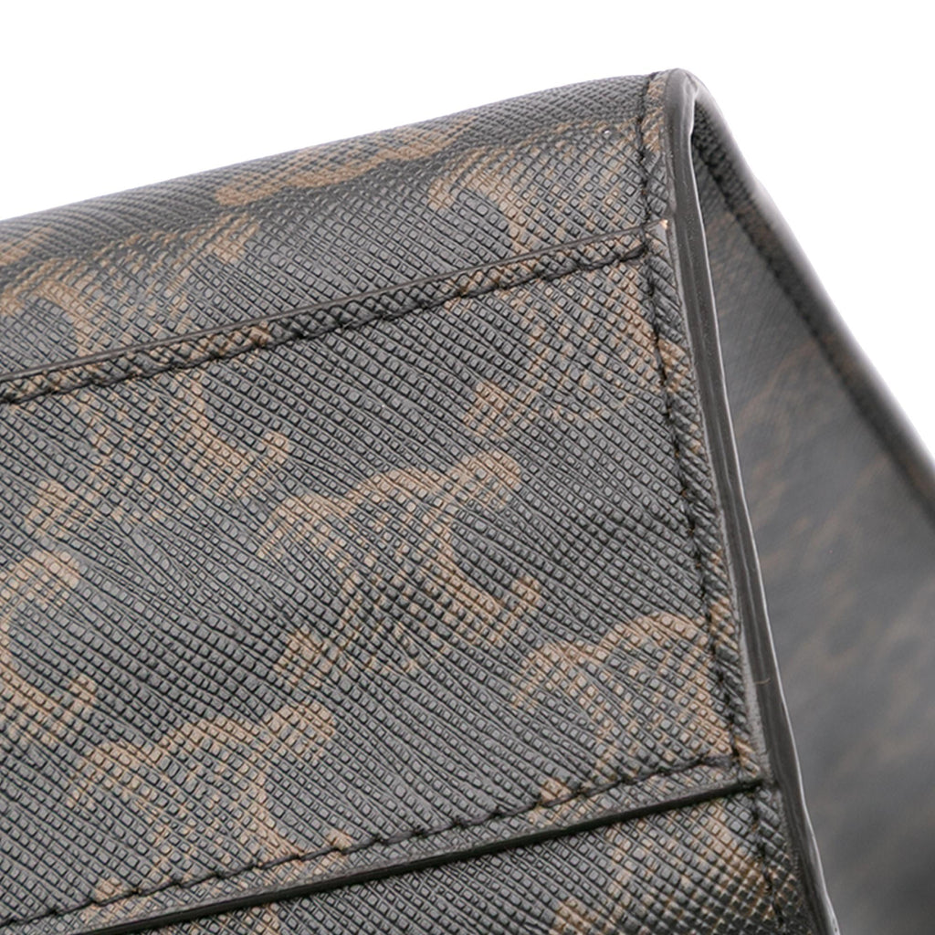 Celine Small Triomphe Coated Canvas Vertical Cabas Satchel