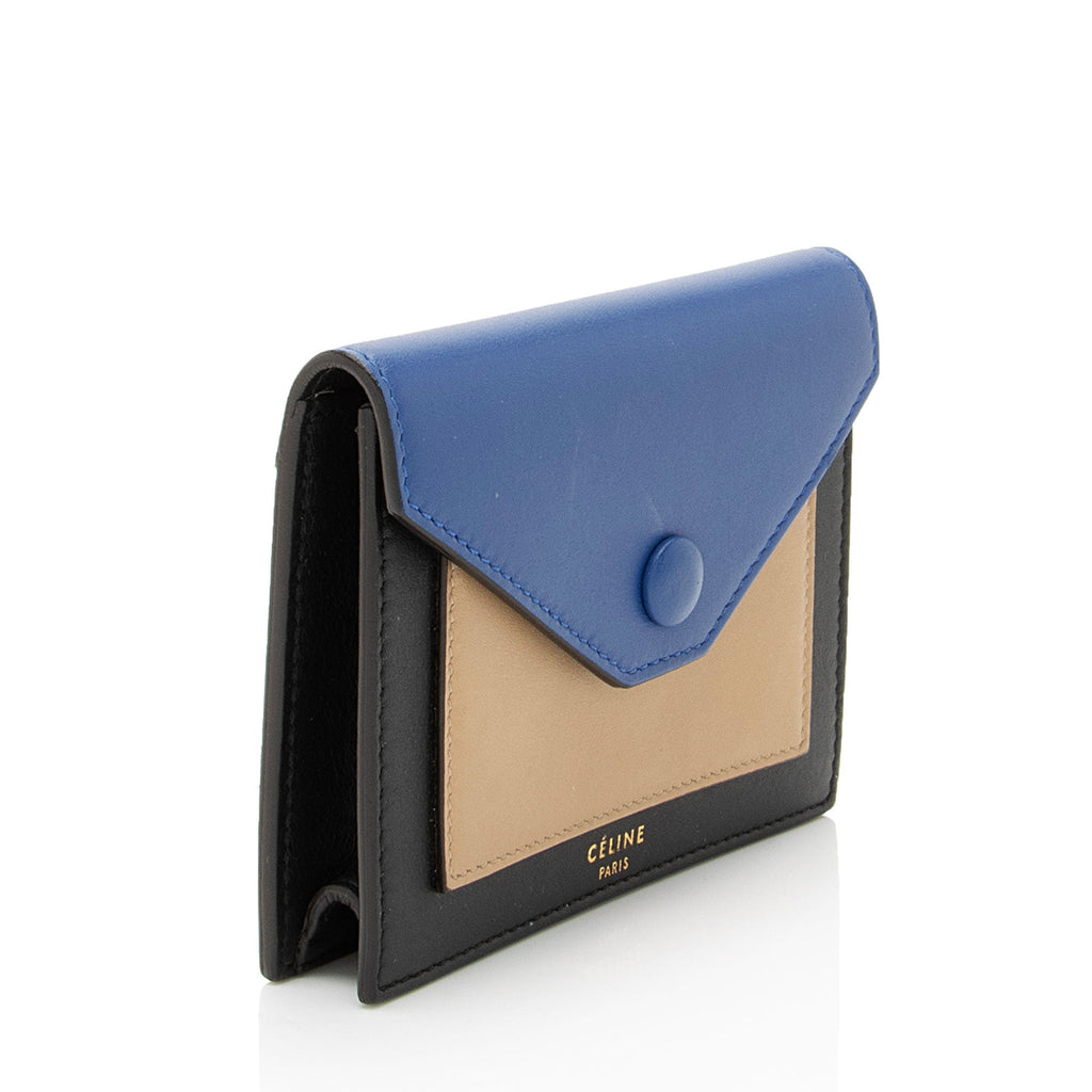 Celine Smooth Calfskin Envelope Card Holder