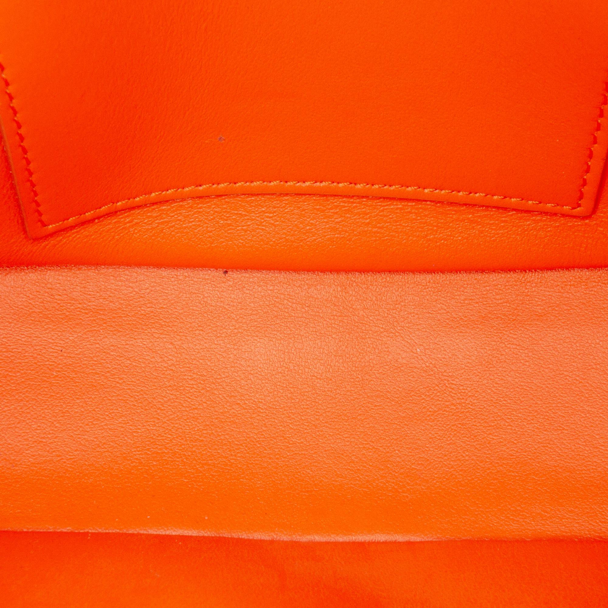 Celine Smooth Calfskin Tabou Clutch on Strap