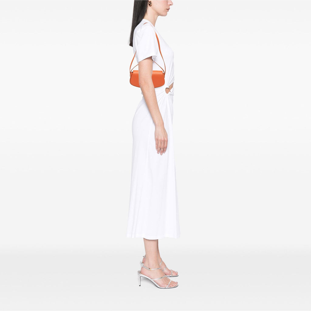 Celine Smooth Calfskin Tabou Clutch on Strap