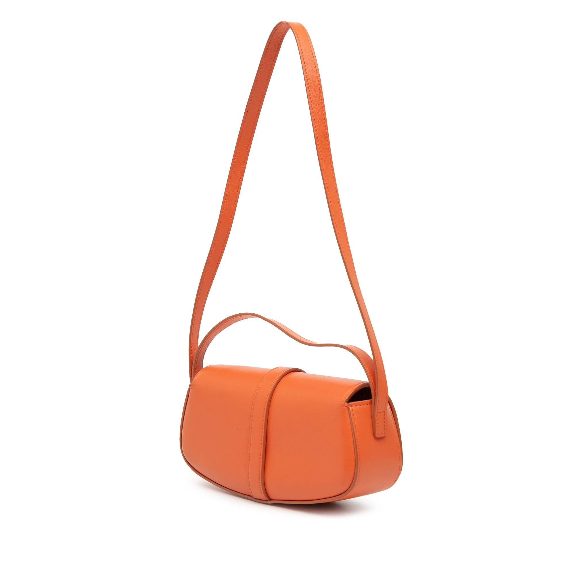 Celine Smooth Calfskin Tabou Clutch on Strap