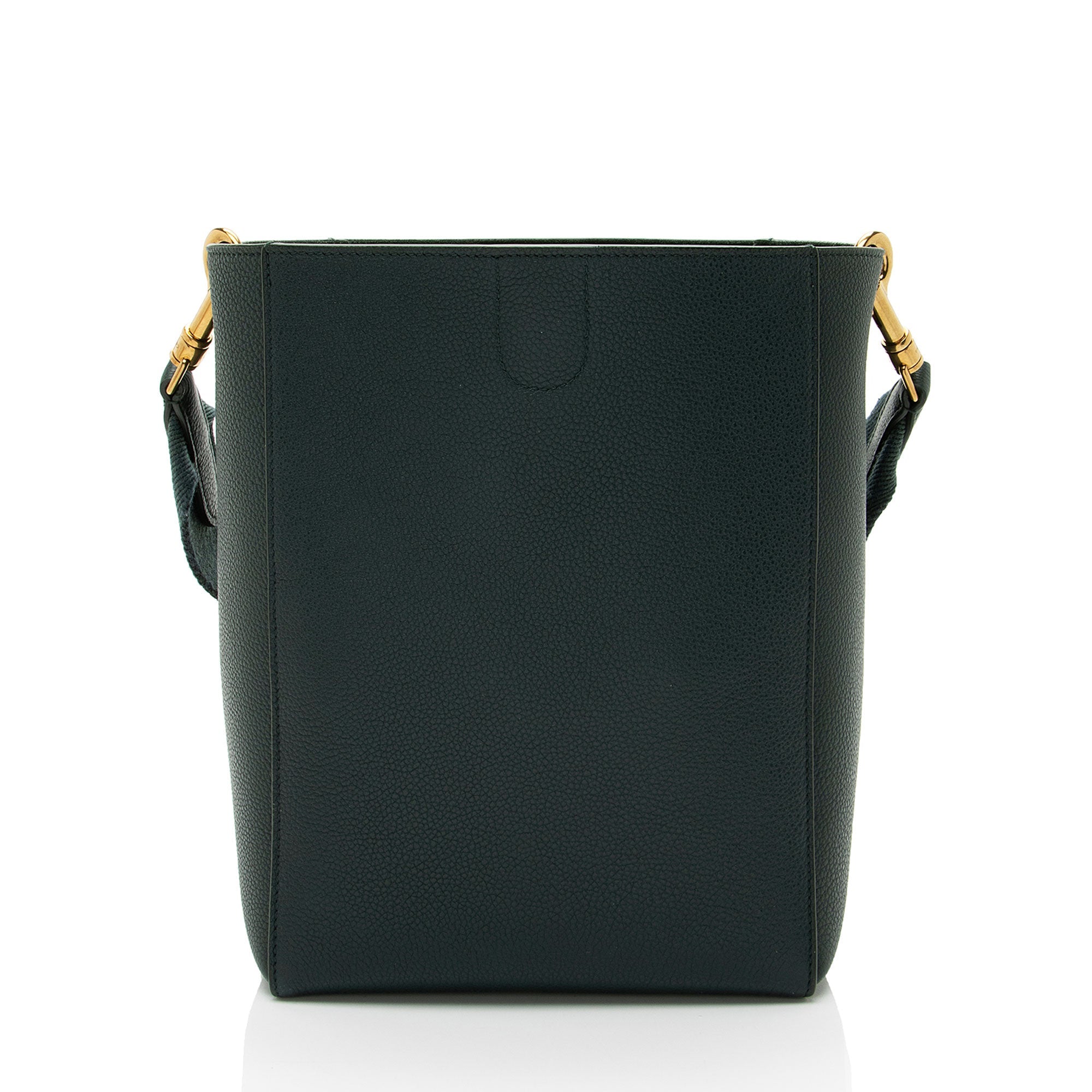 Celine Soft Grained Calfskin Sangle Small Bucket Bag