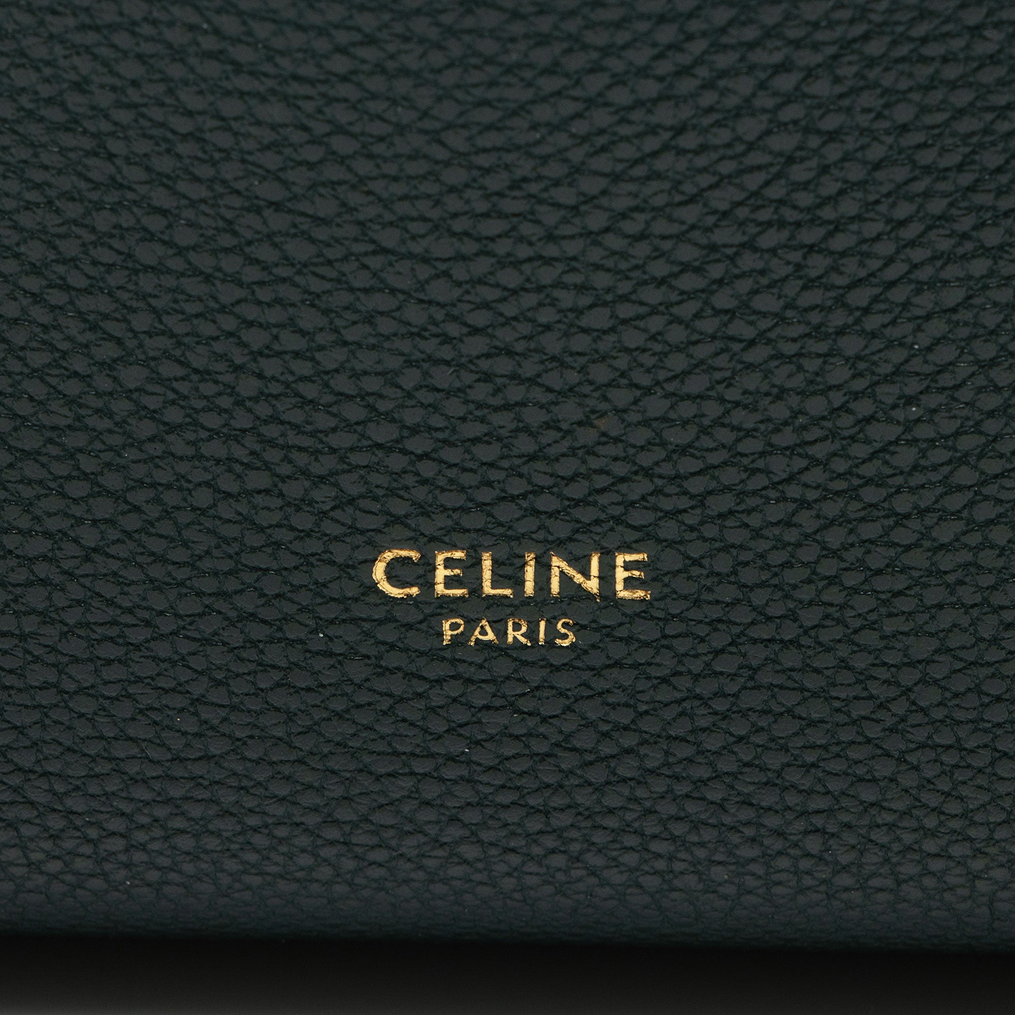 Celine Soft Grained Calfskin Sangle Small Bucket Bag