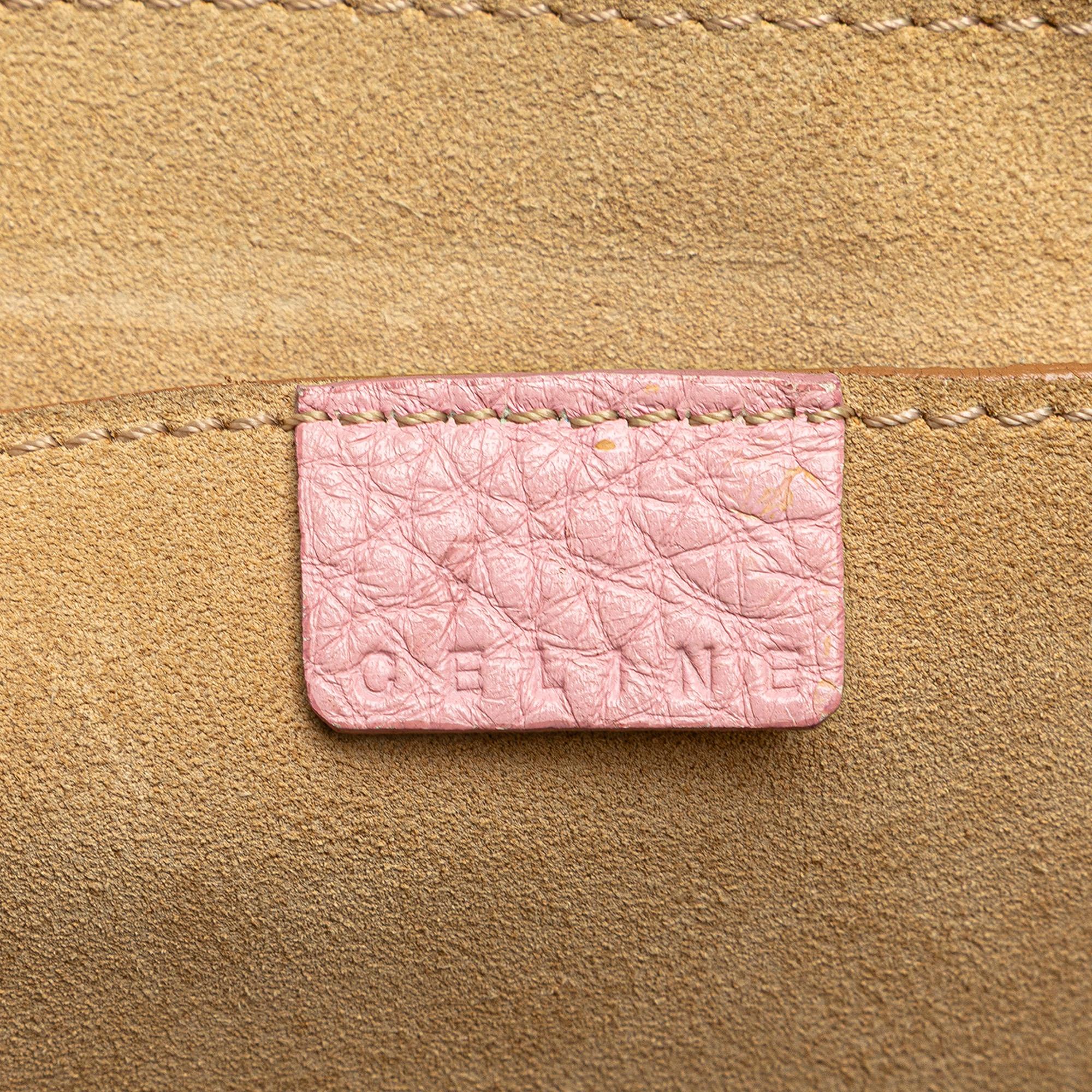 Celine Studded Leather Boogie Handbag