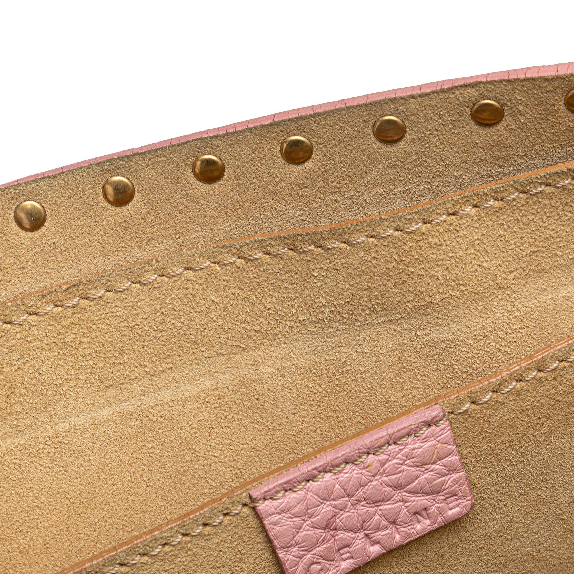 Celine Studded Leather Boogie Handbag