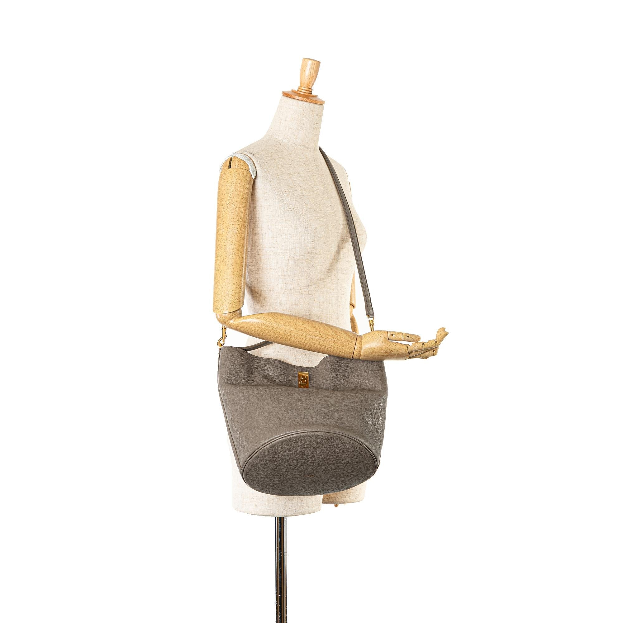 Celine Supple Grained Calfskin Bucket 16