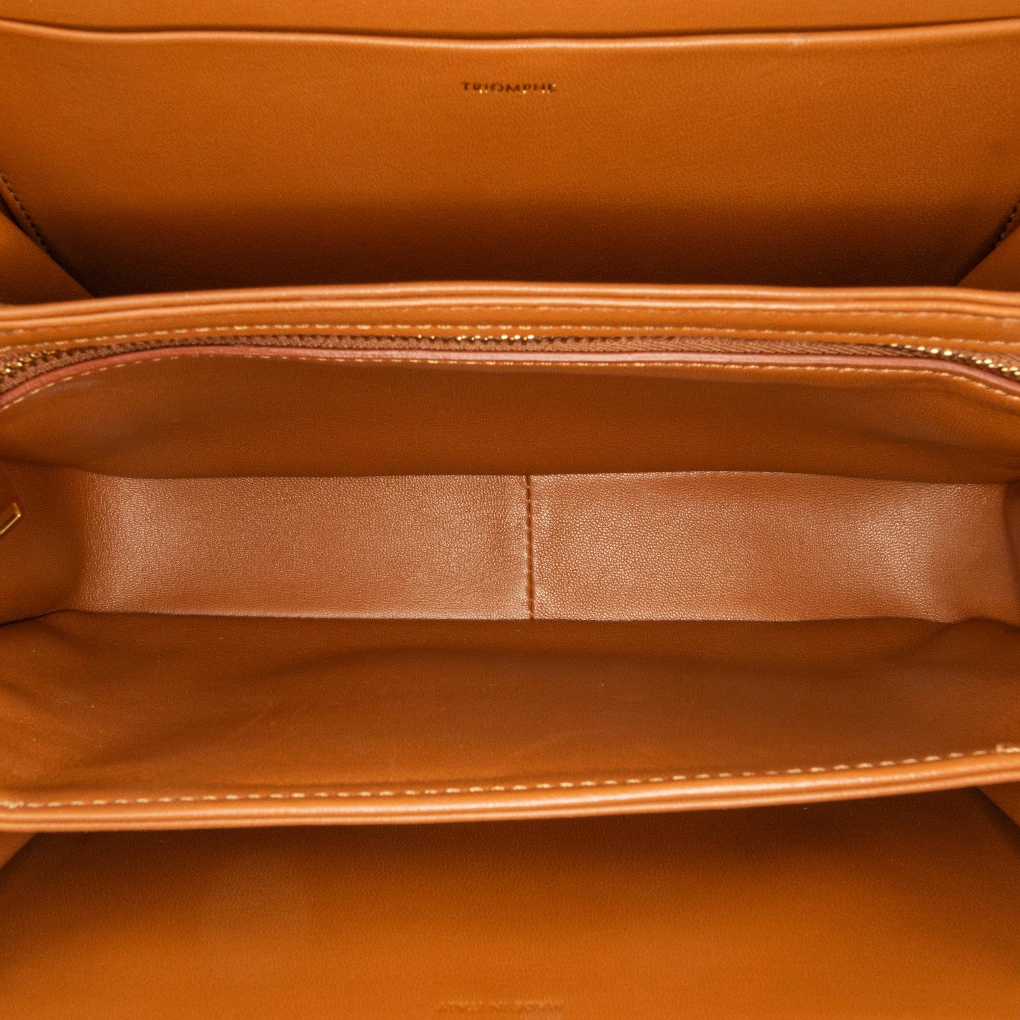 Celine Teen Canvas Triomphe Crossbody