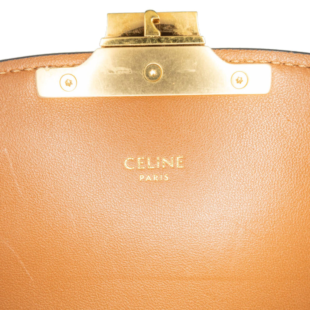 Celine Teen Canvas Triomphe Crossbody