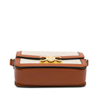 Celine Teen Canvas Triomphe Crossbody